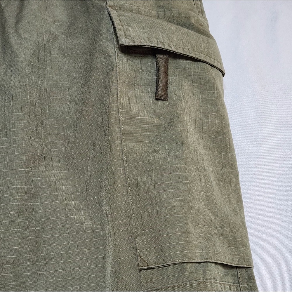 Austrian Army Ripstop Double Knee Cargo Pants Olive Green Tactical Trousers - Picture 7 of 10